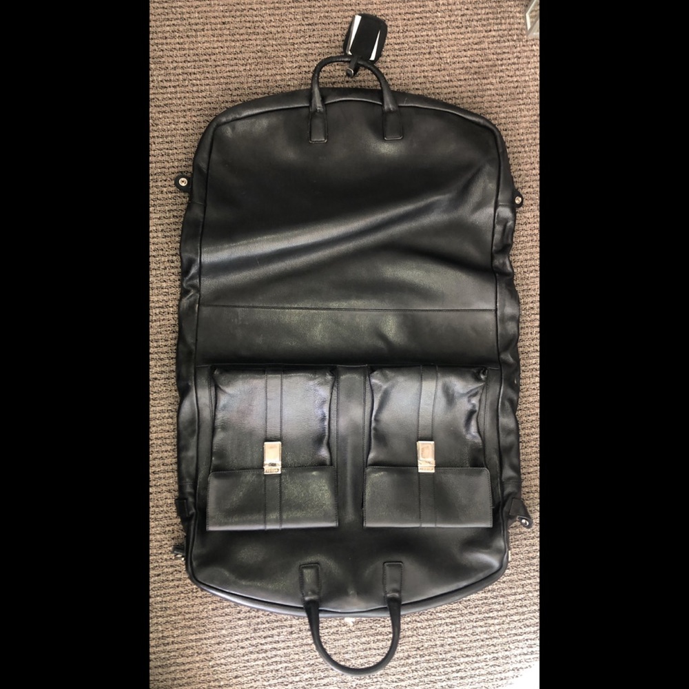 Vintage Gucci Leather Travel Suit bag Luggage